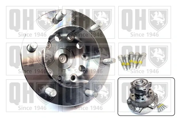 Передняя ступица QWB1671 QUINTON HAZELL
