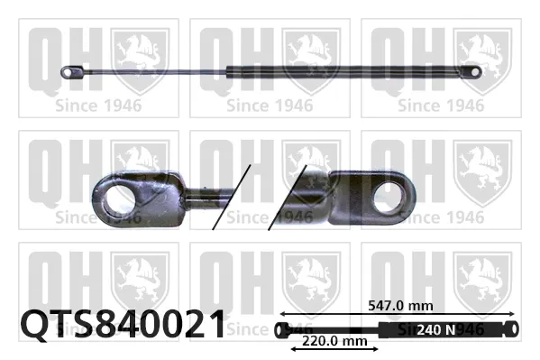 Амортизатор багажника GS0049 Magneti Marelli