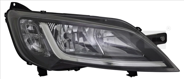 Левая фара 1375097080 Peugeot/Citroen