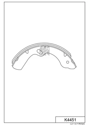 Задние барабанные колодки 8972177540 Isuzu