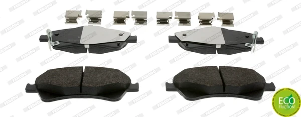 Передние тормозные колодки FDB4326 Ferodo