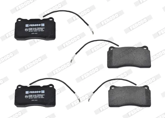 Передние тормозные колодки FDB1545 Ferodo