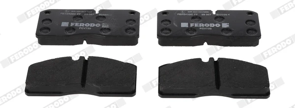 Передние тормозные колодки FCV733 Ferodo