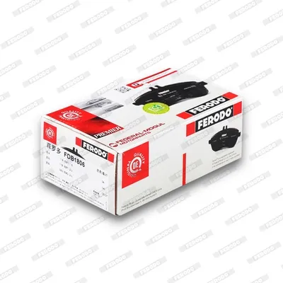 Задние тормозные колодки FDB1806 Ferodo