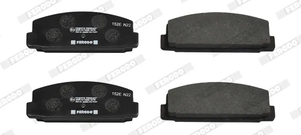 Задние тормозные колодки FDB372 Ferodo