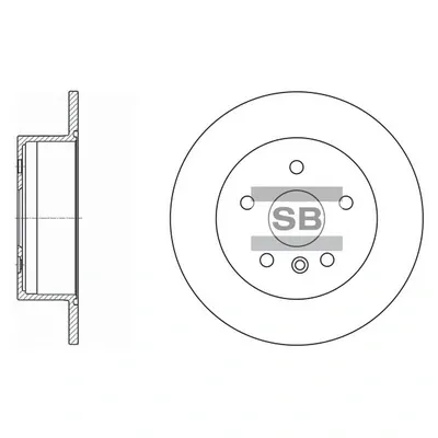 Тормозные диски SD4016 Hi-q