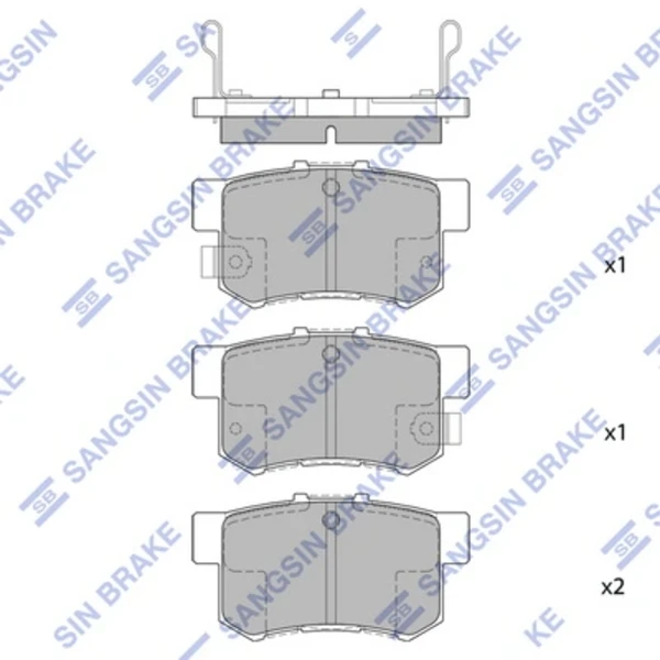Тормозные колодки Suzuki Swift