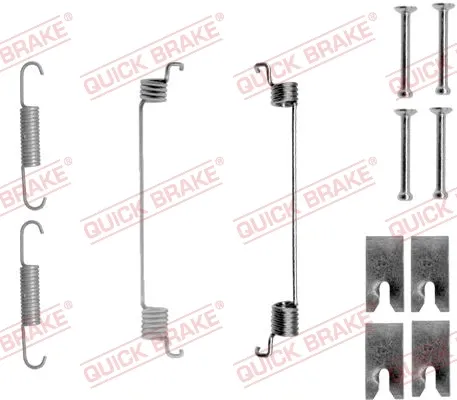 Пружина прижимная задних барабанных колодок 1050866 Quick Brake