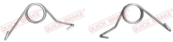 Пружинная защелка суппорта 1130501 Quick Brake