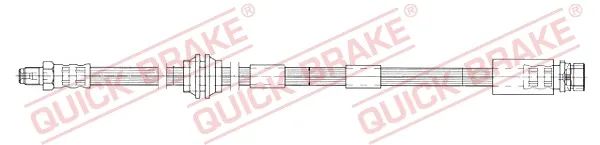 Шланг тормозной передний 58986 Quick Brake