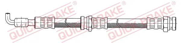 Шланг тормозной передний 50970 Quick Brake
