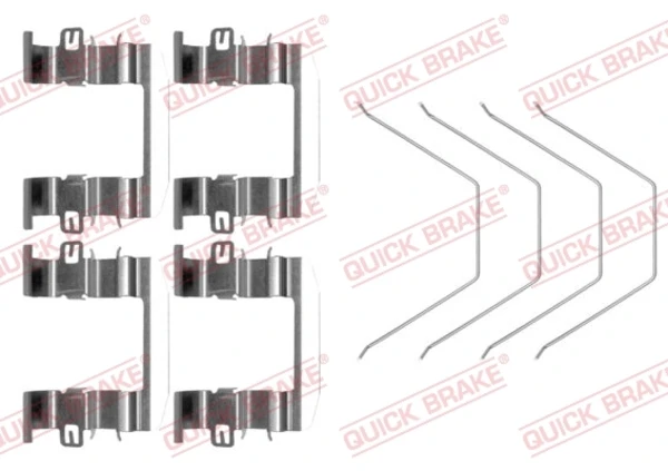 Ремкомплект тормозов передних QUICK BRAKE 1090016