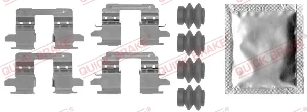 Комплект пружинок крепления дисковых колодок задних 1090005 Quick Brake