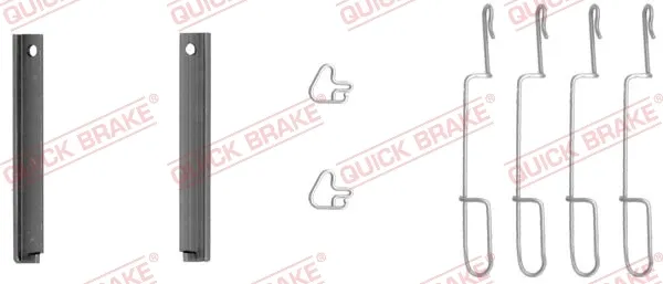 Ремкомплект тормозных колодок 1091280 Quick Brake