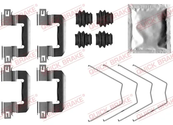 Ремкомплект тормозных колодок 1090063 Quick Brake