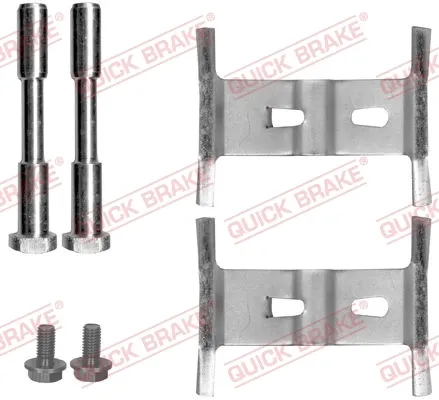 Комплект пружинок крепления дисковых колодок передних 1091658 Quick Brake