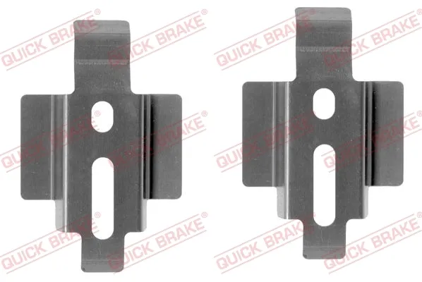 Комплект пружинок крепления дисковых колодок задних 1091154 Quick Brake