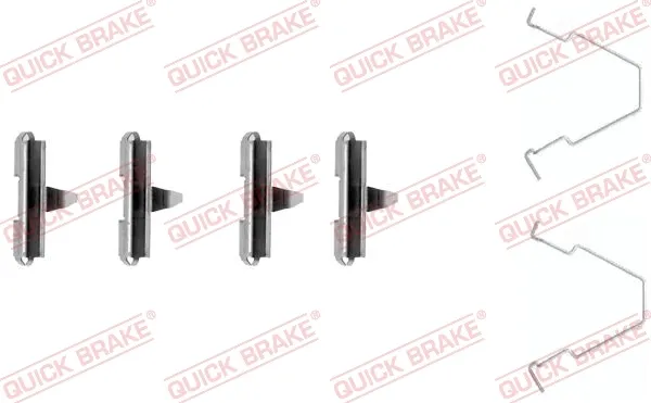 Ремкомплект тормозных колодок 1091270 Quick Brake