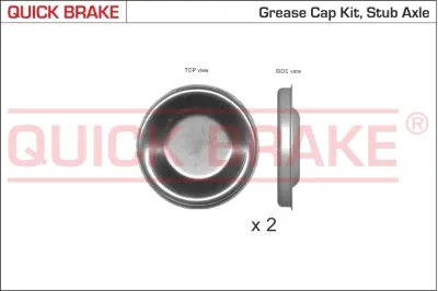 Заглушка ступицы QUICK BRAKE 9826K