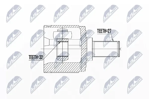 NPWHD046 NTY Граната внутренняя передняя левая