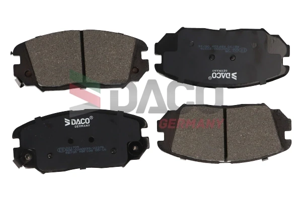 Передние тормозные колодки 321705 Daco