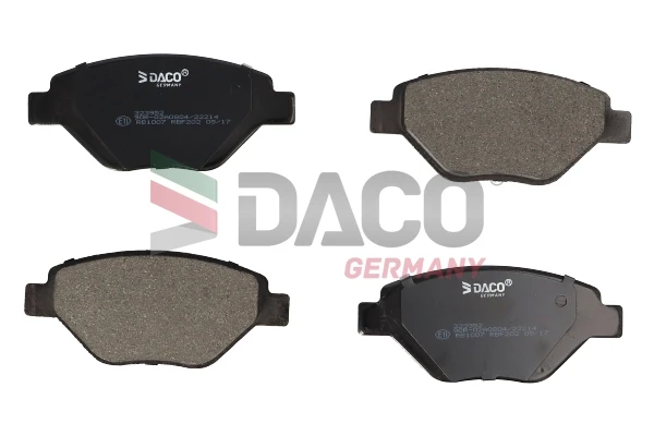 Передние тормозные колодки 323952 Daco
