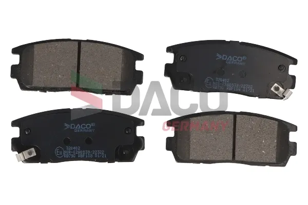 Задние тормозные колодки 320402 Daco