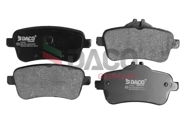 Задние тормозные колодки 322302 Daco