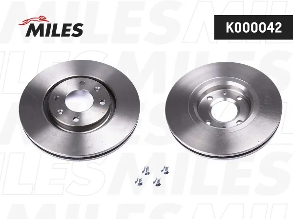 Передние тормозные диски K000042 Miles