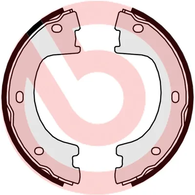 Колодки ручника S50521 Brembo