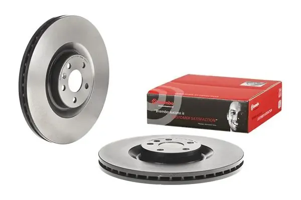 Передние тормозные диски 09C93711 Brembo