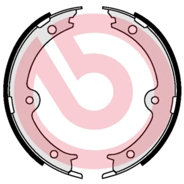 Колодки ручника S83564 Brembo