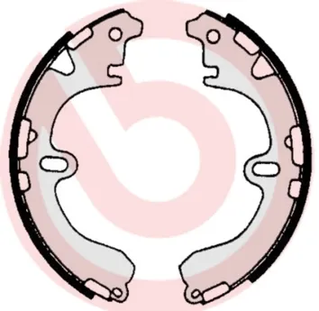 Задние барабанные колодки S83531 Brembo