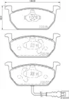 Передние тормозные колодки P85137 Brembo