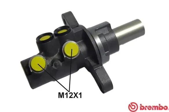 Главный тормозной цилиндр M61073 Brembo