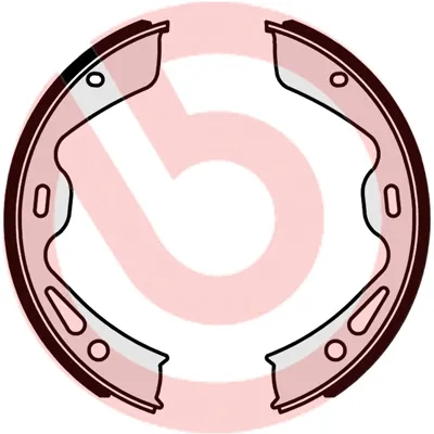 Колодки ручника S65504 Brembo