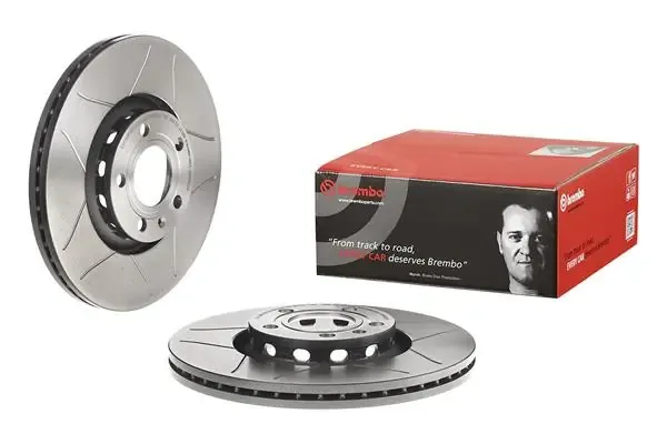 Передние тормозные диски 09869075 Brembo