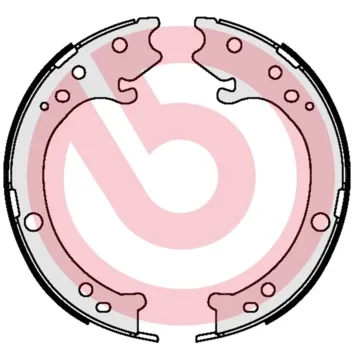 Колодки ручника S28517 Brembo