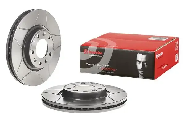 Передние тормозные диски 09830375 Brembo