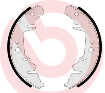 Задние барабанные колодки S11501 Brembo