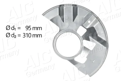 Защита тормозного диска переднего левого AIC 57613