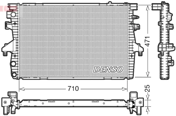 Радиатор DRM32039 Denso