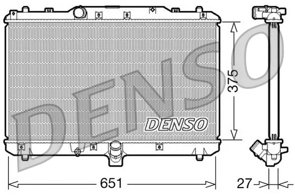 Радиатор DRM47022 Denso