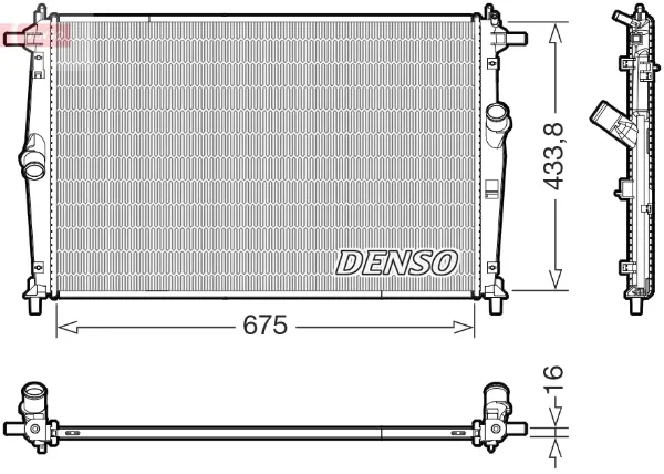 Радиатор DRM44054 Denso