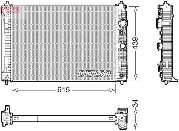 Радиатор DRM46045 Denso