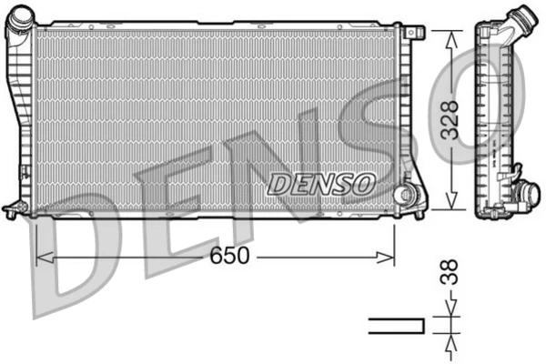 Радиатор DRM05002 Denso