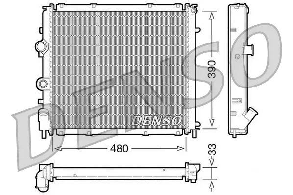 Радиатор DRM23011 Denso