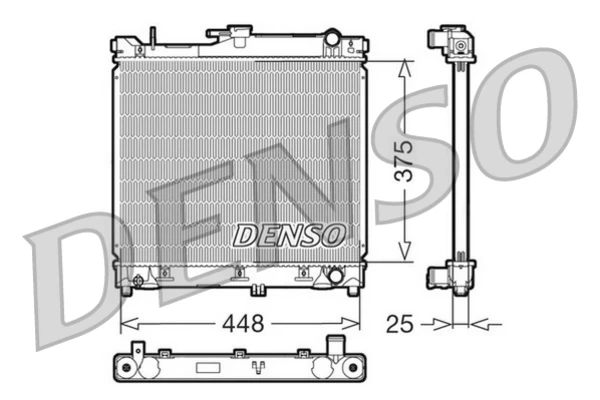 Радиатор DRM47014 Denso