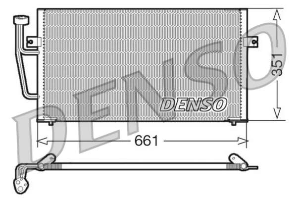 Радиатор кондиционера DCN33008 Denso