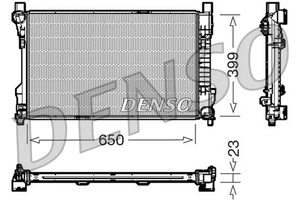 Радиатор DRM17081 Denso
